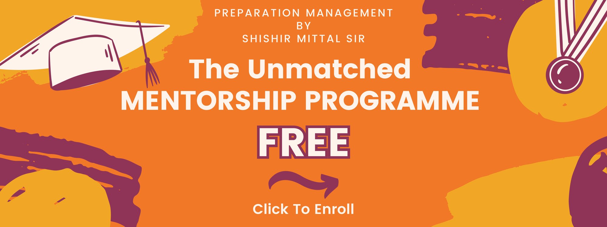 Free Mentorship program by SM sir